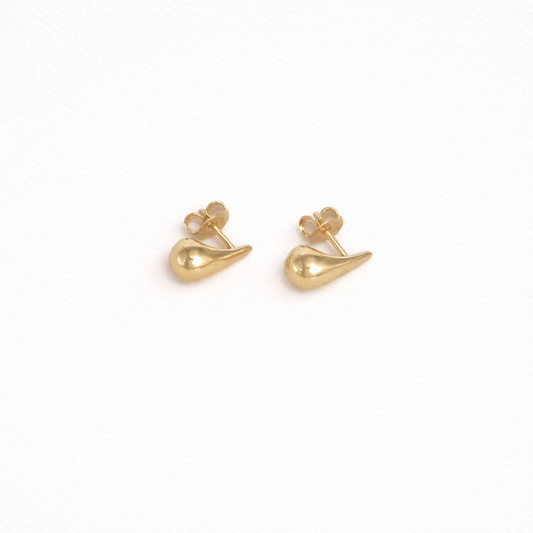 Teardrop Stud Earrings