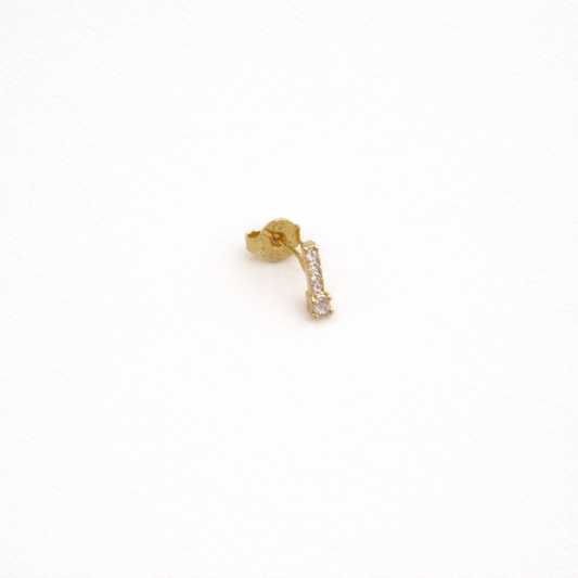 Kaia Bar Stud Earring